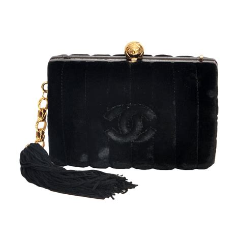 chanel velvet clutch|chanel clutch.